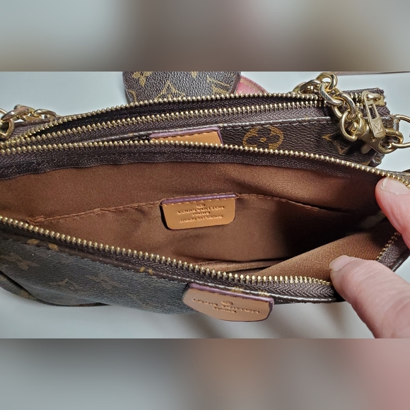 Louis Vuitton Paris brown handbag medium size - Picture 4 of 5